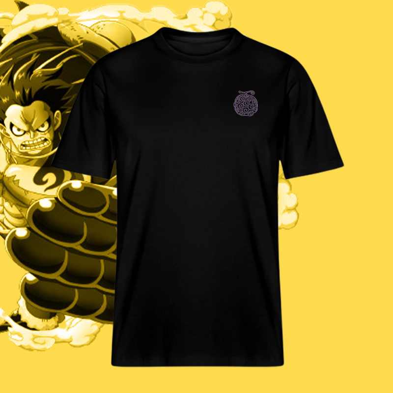 Gomu Gomu No Mi | Fruit du Démon | One Piece | T-Shirt brodé